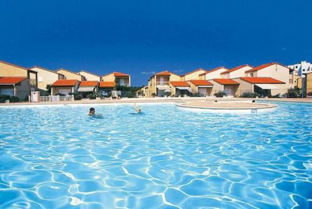 Villa Face A La Mer Sur Le Sable 8 Clim A L'Etage Le Barcarès Exteriér fotografie